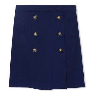 Tory Burch Navy Skirt